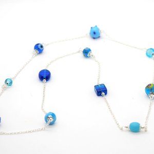Endless Blue Necklace